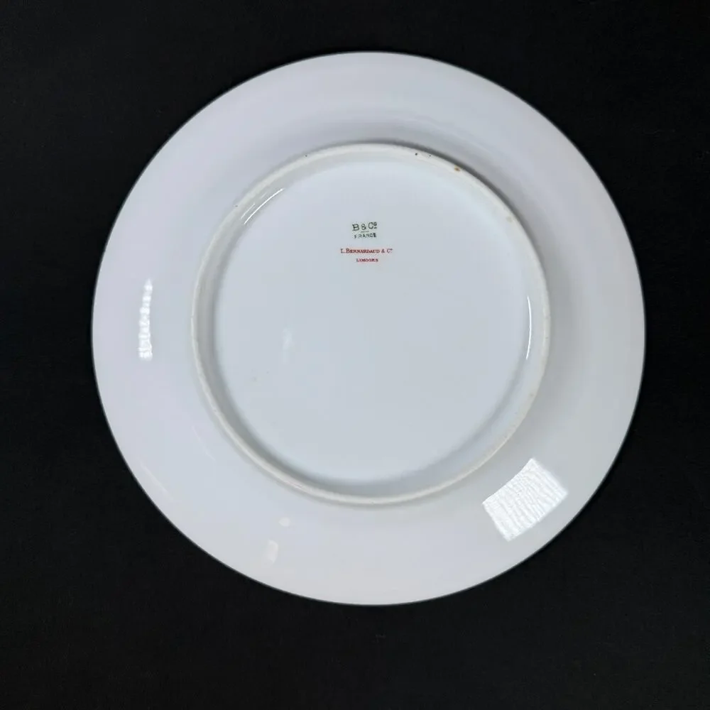 Set of 4 B&C France Plates - L. Bernardadd & co Limoges 8,5